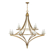 Savoy House - 1-1672-12-322 - 12 Light Chandelier - Director - Warm Brass