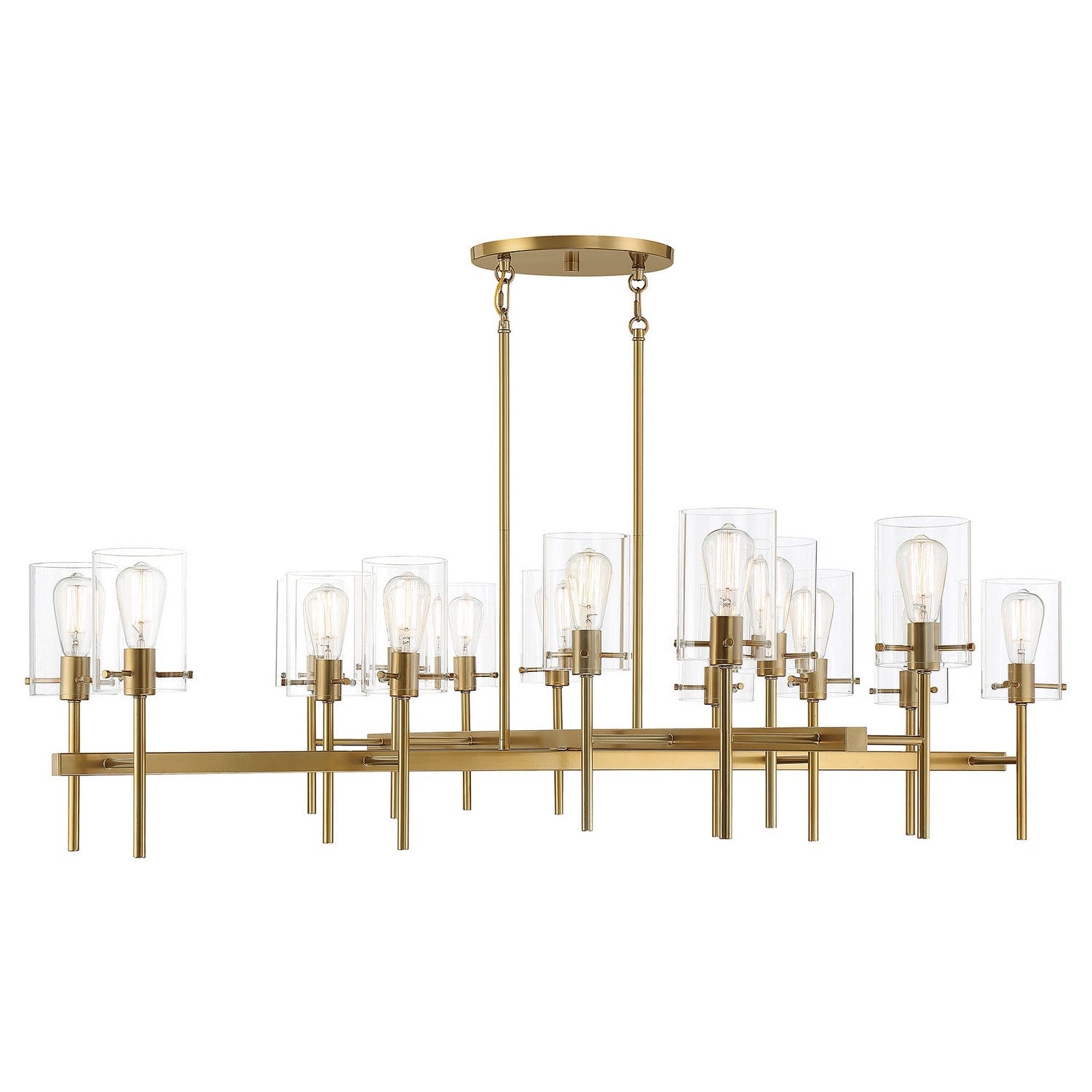 Savoy House - 1-1800-16-171 - 16 Light Chandelier - Vista - Burnished Brass