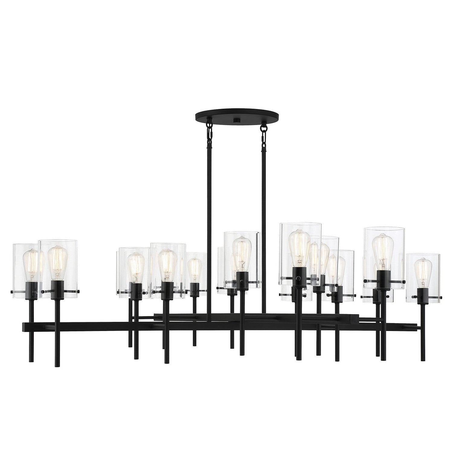 Savoy House - 1-1800-16-89 - 16 Light Chandelier - Vista - Matte Black