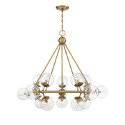Savoy House - 1-1932-15-322 - 15 Light Chandelier - Orion - Warm Brass