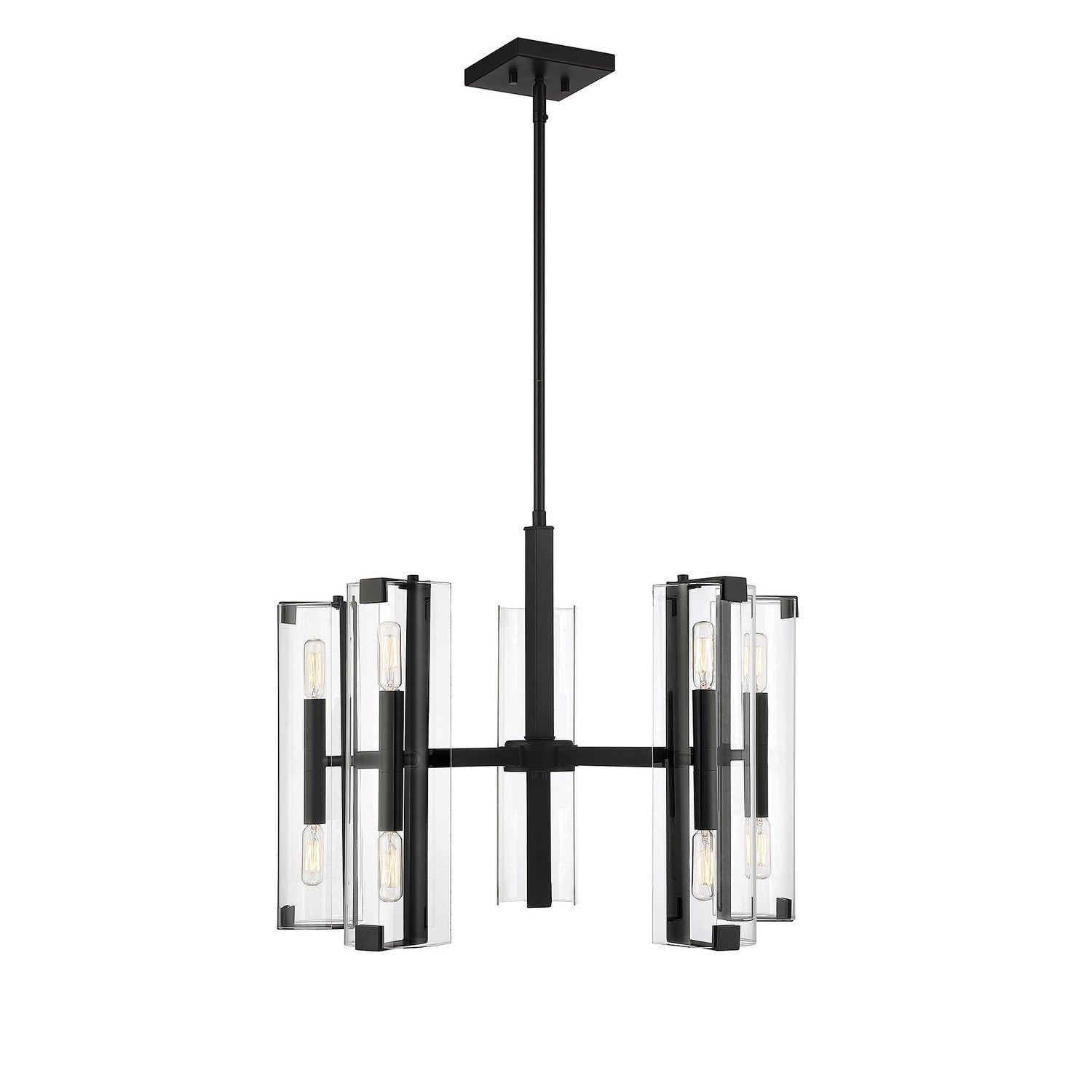 Savoy House - 1-9772-10-89 - Ten Light Chandelier - Winfield - Matte Black