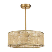 Savoy House - 25-FD-1650-322 - Four Light Fan D'lier - Astoria - Warm Brass