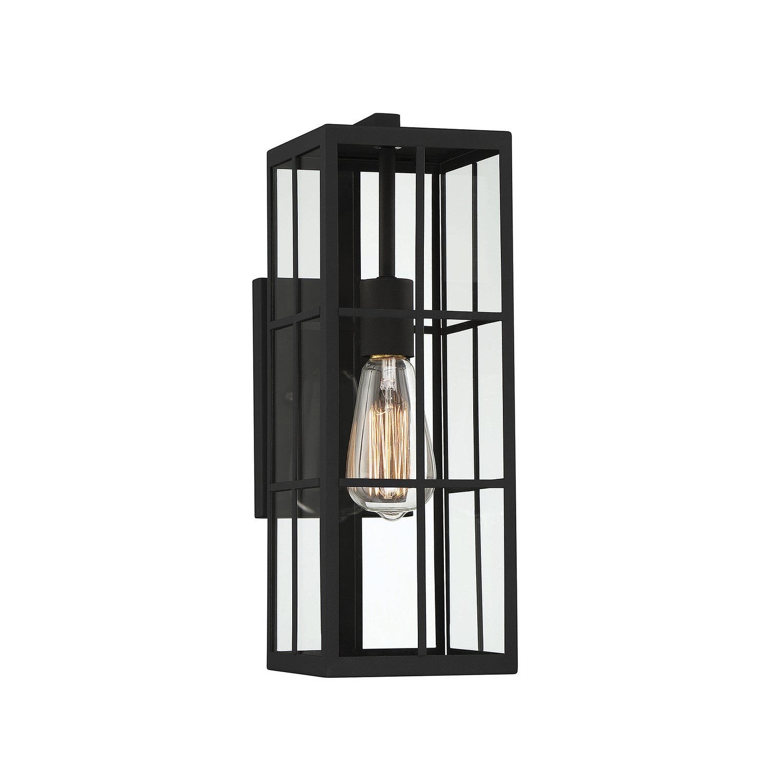 Savoy House - 5-1989-BK - One Light Outdoor Wall Lantern - Ericson - Matte Black