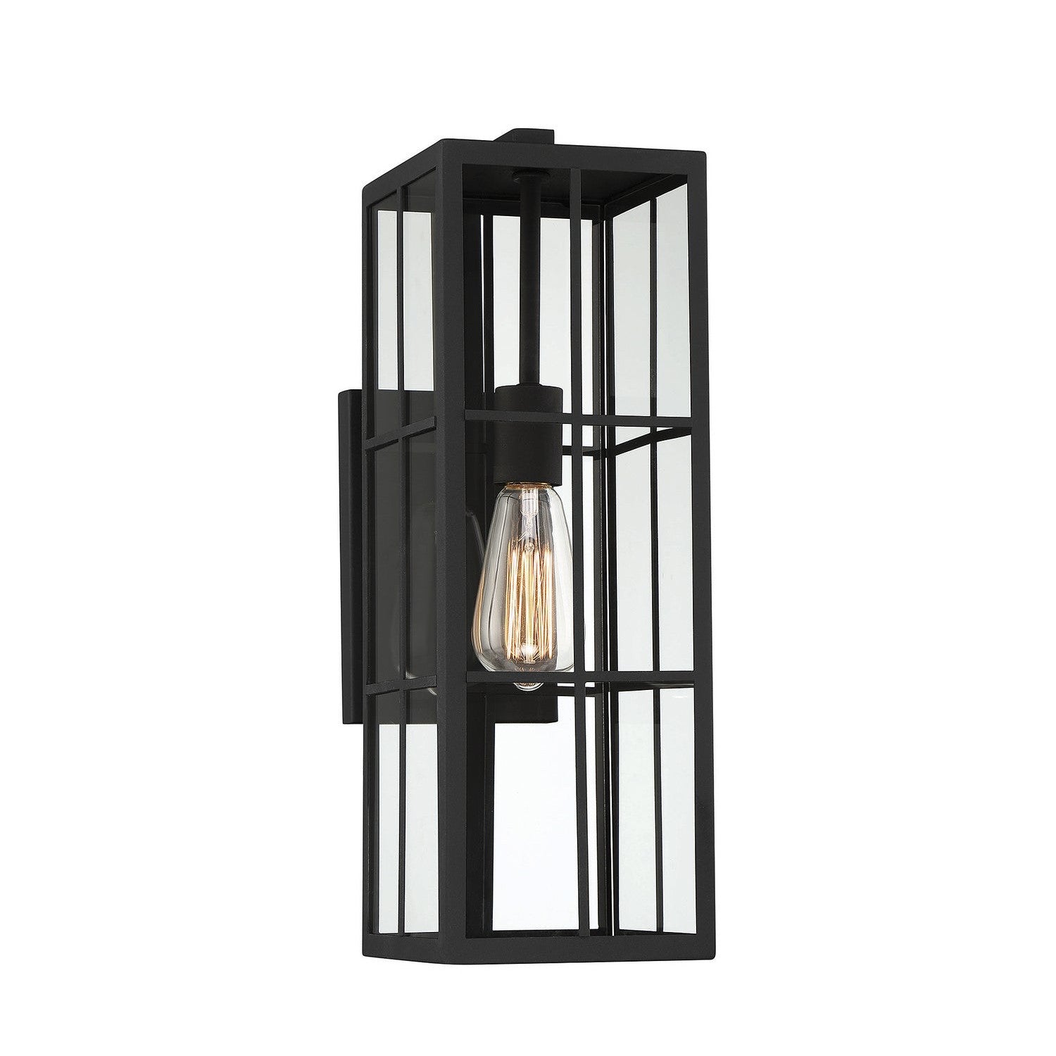 Savoy House - 5-1990-BK - One Light Outdoor Wall Lantern - Ericson - Matte Black