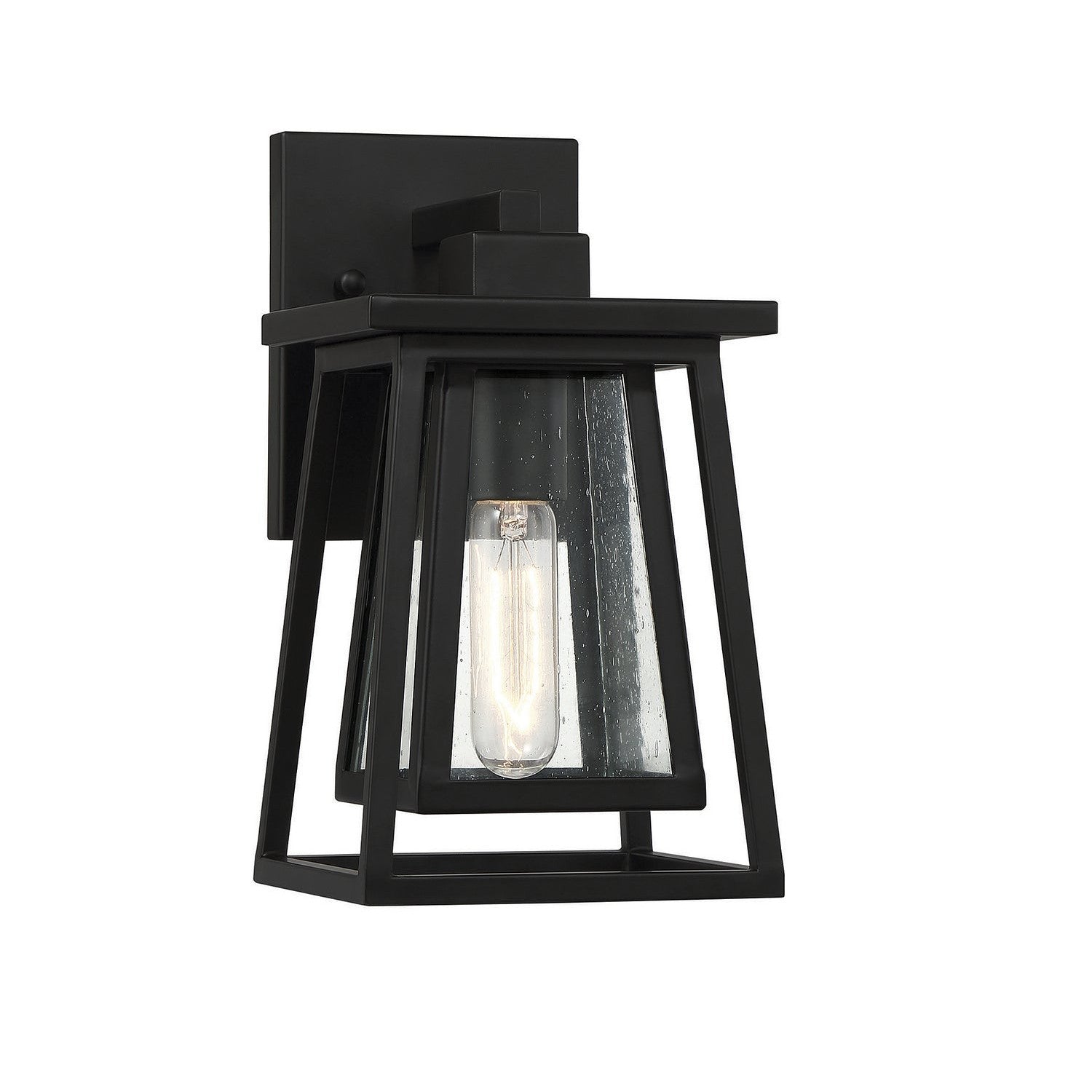 Savoy House - 5-2020-BK - One Light Outdoor Wall Lantern - Denver - Matte Black