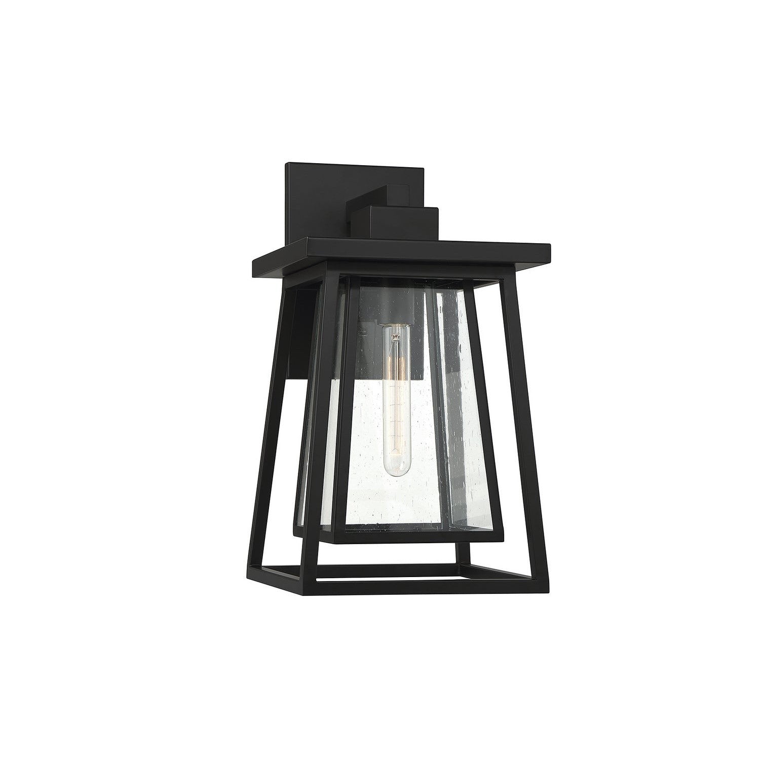Savoy House - 5-2022-BK - One Light Outdoor Wall Lantern - Denver - Matte Black