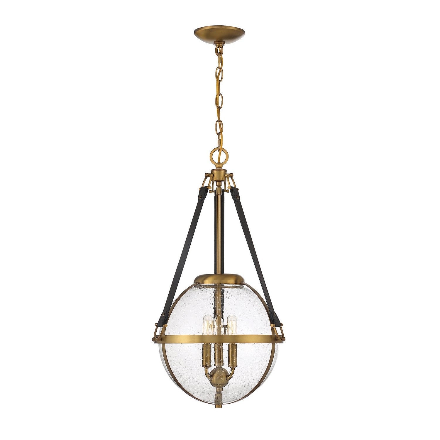 Savoy House - 7-1837-3-322 - Three Light Pendant - Bozeman - Warm Brass