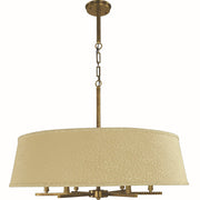 Framburg - L1198 AB - Six Light Chandelier - Stowe - Antique Brass