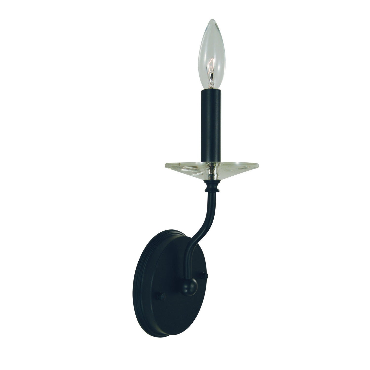 Framburg - L1161 MBLACK - One Light Wall Sconce - Ashley - Matte Black