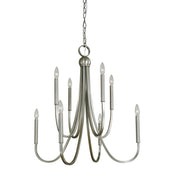 Framburg - L1129 BN - Eight Light Chandelier - Alexandria - Brushed Nickel