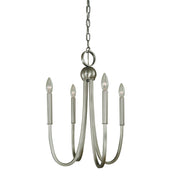 Framburg - L1127 BN - Four Light Chandelier - Alexandria - Brushed Nickel