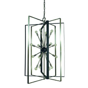 Framburg - L1092 BN/MBLACK - 16 Light Chandelier - Interstellar - Brushed Nickel w/Matte Black