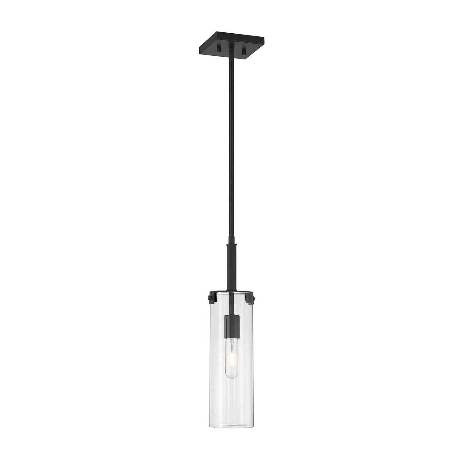 Savoy House - 7-9770-1-89 - One Light Mini-Pendant - Winfield - Matte Black