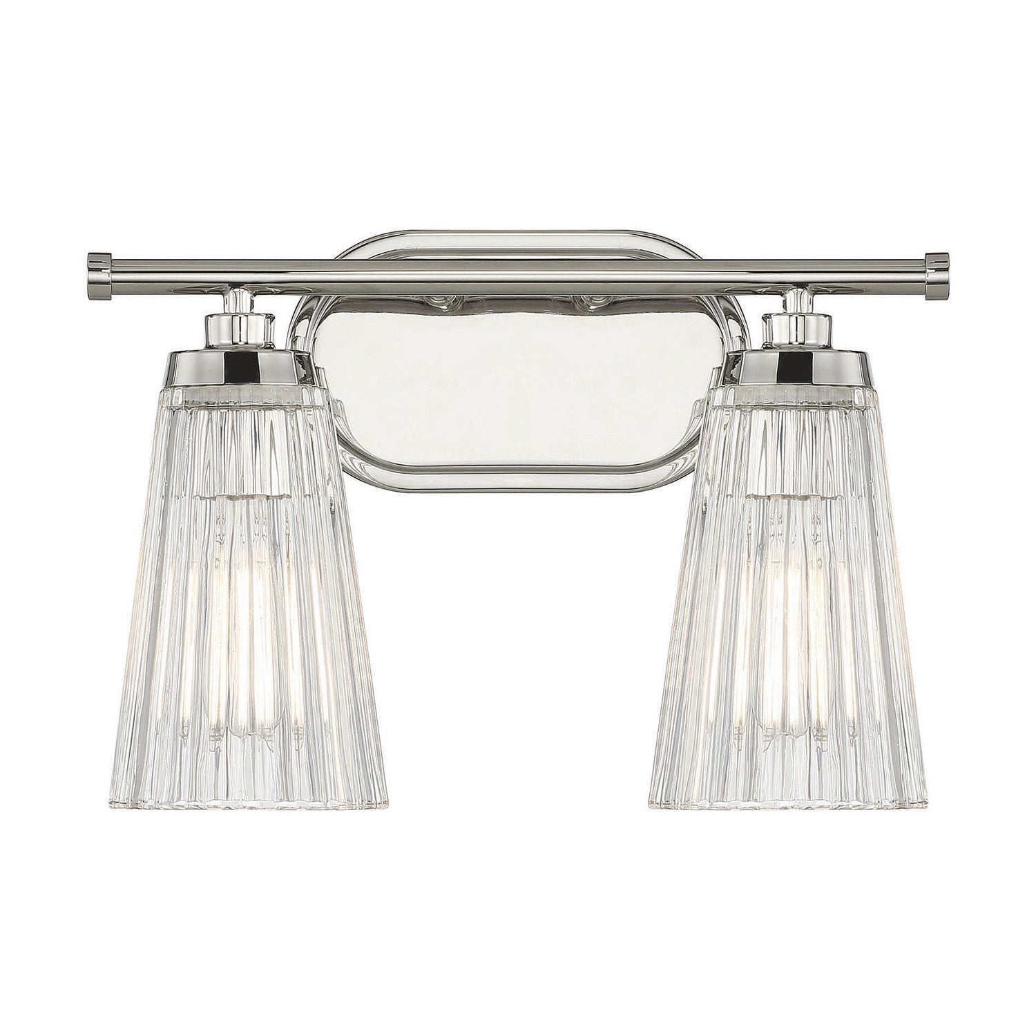 Savoy House - 8-1745-2-109 - Two Light Bathroom Vanity - Chantilly - Polished Nickel