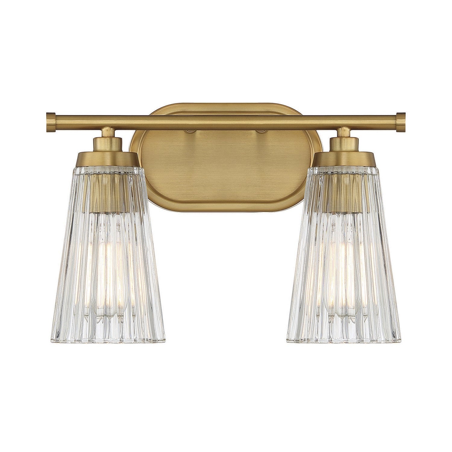 Savoy House - 8-1745-2-322 - Two Light Bathroom Vanity - Chantilly - Warm Brass