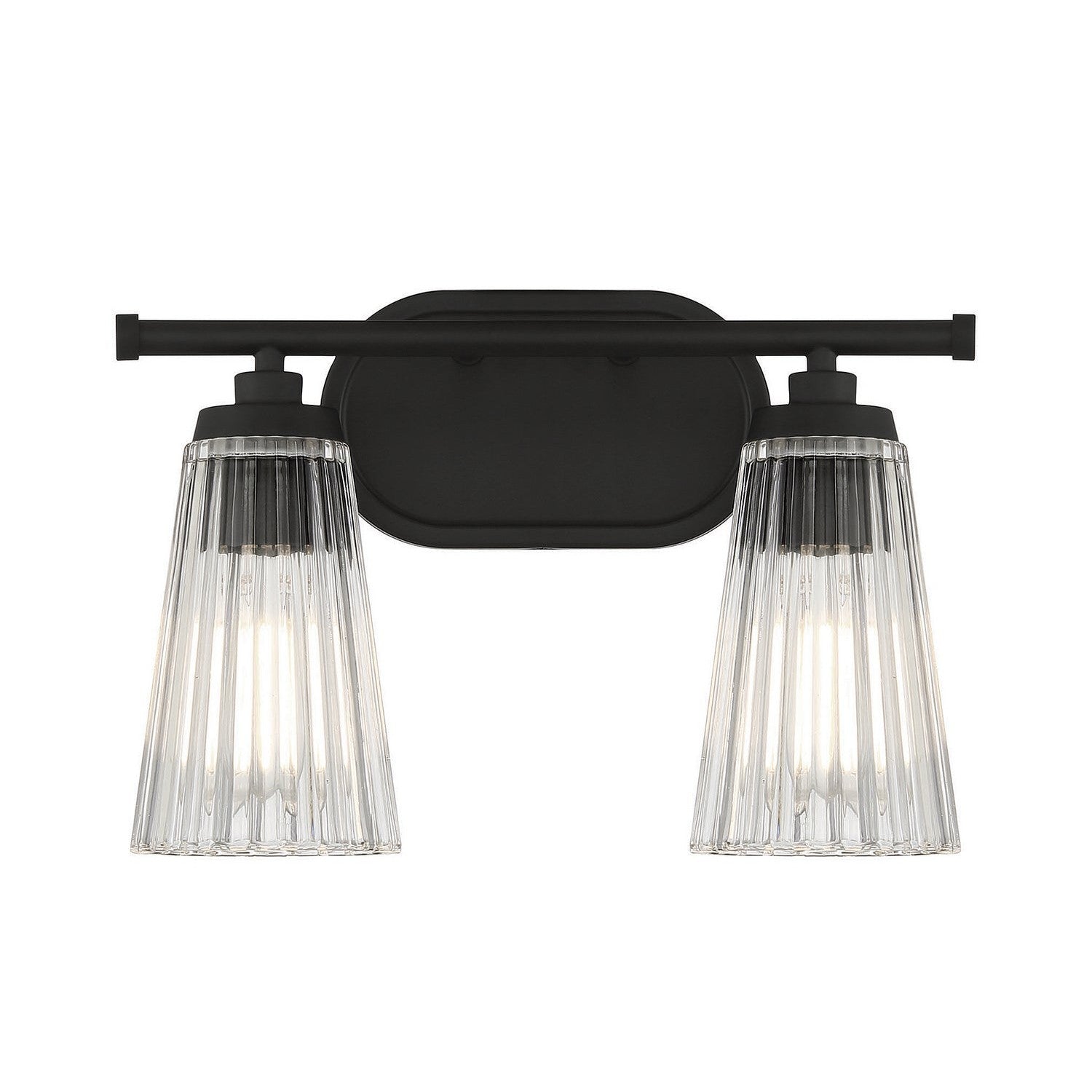 Savoy House - 8-1745-2-BK - Two Light Bathroom Vanity - Chantilly - Matte Black