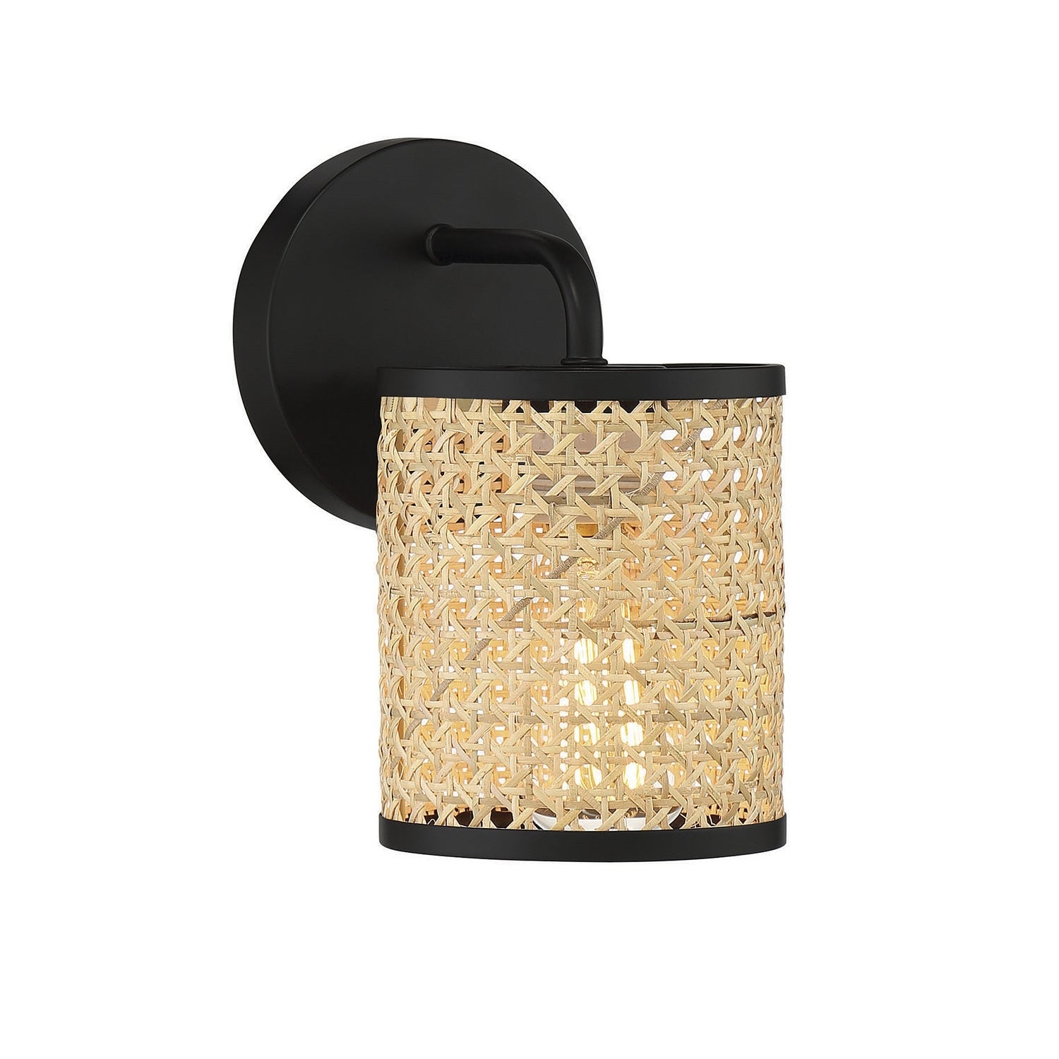 Savoy House - 9-1648-1-89 - One Light Wall Sconce - Jaylar - Matte Black