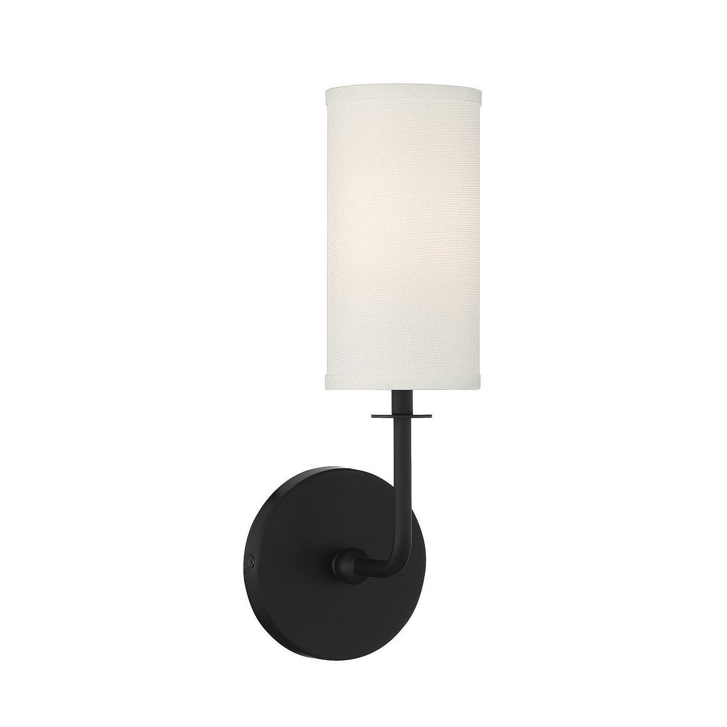 Savoy House - 9-1755-1-89 - One Light Wall Sconce - Powell - Matte Black