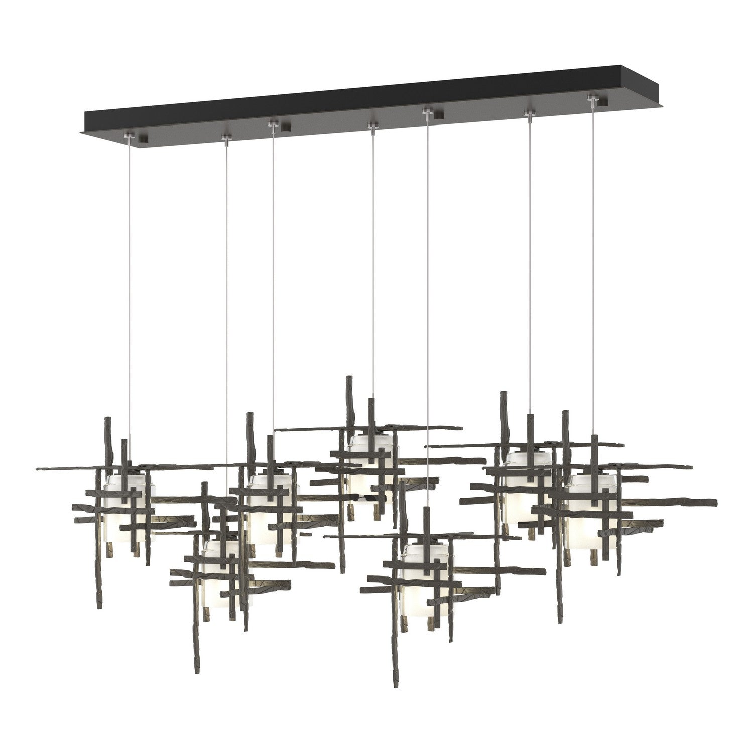 Hubbardton Forge - 131096-SKT-STND-07-YC0305 - LED Pendant - Tura - Dark Smoke