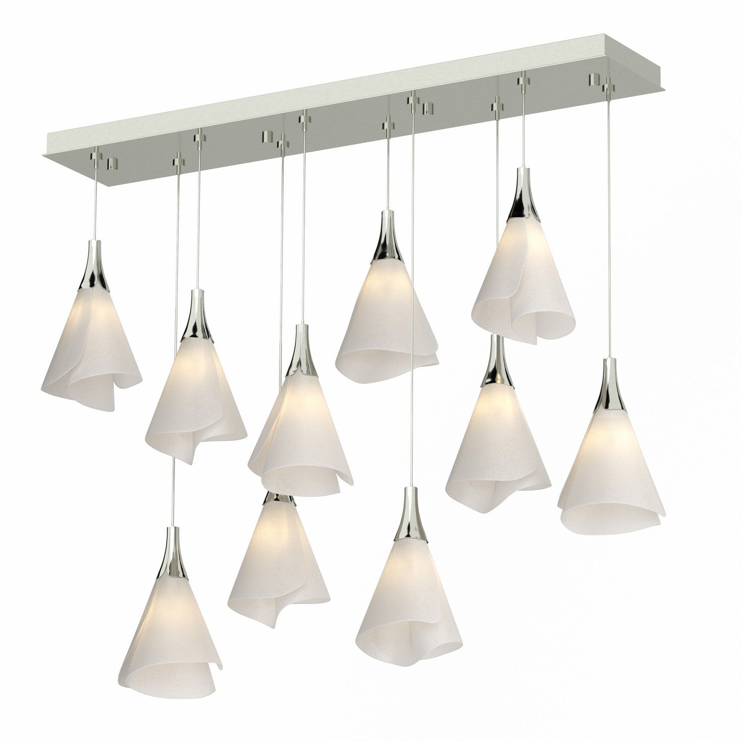 Hubbardton Forge - 131202-SKT-STND-85-SH1987 - LED Pendant - Mobius - Sterling