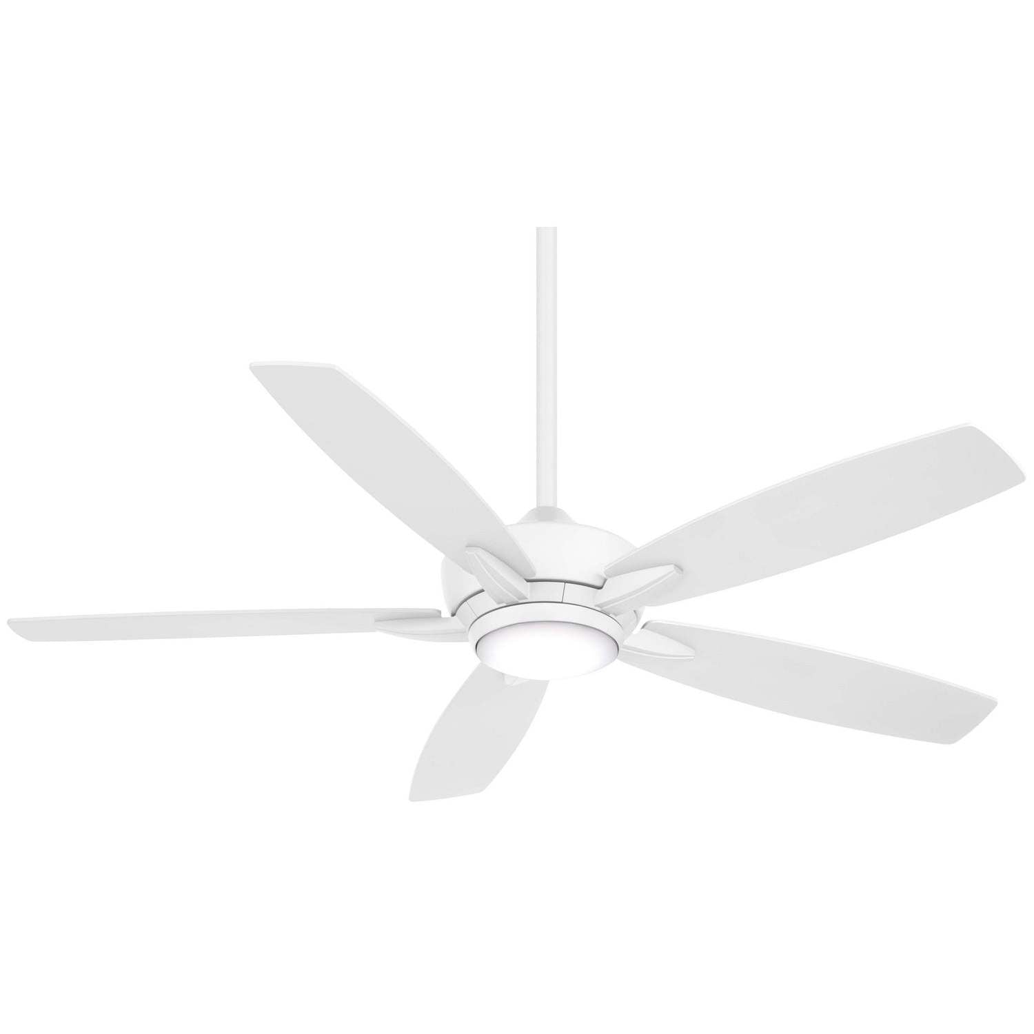 Minka Aire - F717L-WHF - 52"Ceiling Fan - Kelvyn - Flat White