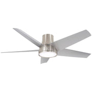 Minka Aire - F782L-BNW - 58"Outdoor Ceiling Fan - Chubby Ii - Brushed Nickel Wet