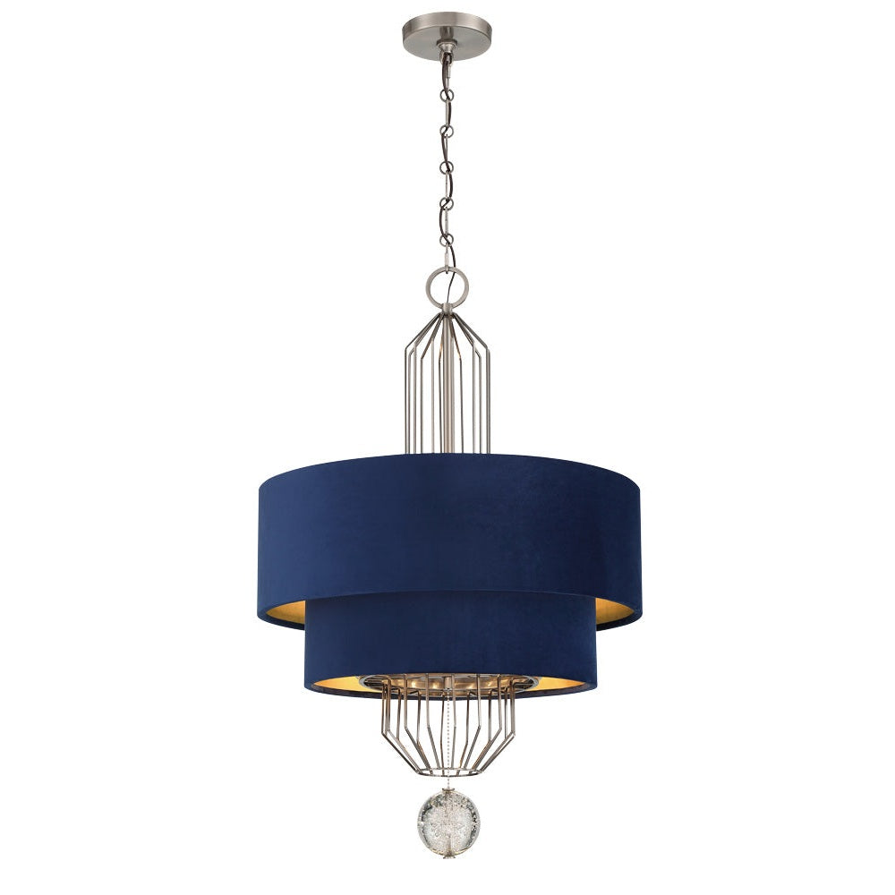 Metropolitan - N7338-889 - Eight Light Pendant - Grandeur - Aged Antique Nickel