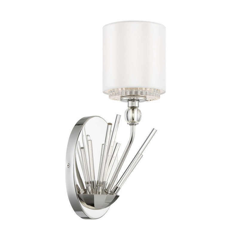 Metropolitan - N7381-613 - One Light Wall Sconce - Sutton by Robin Baron - Polished Nickel