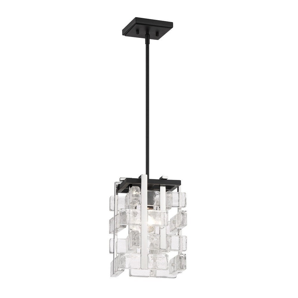 Metropolitan - N7541-729 - One Light Mini Pendant - Painesdale - Sand Coal And Polished Nickel
