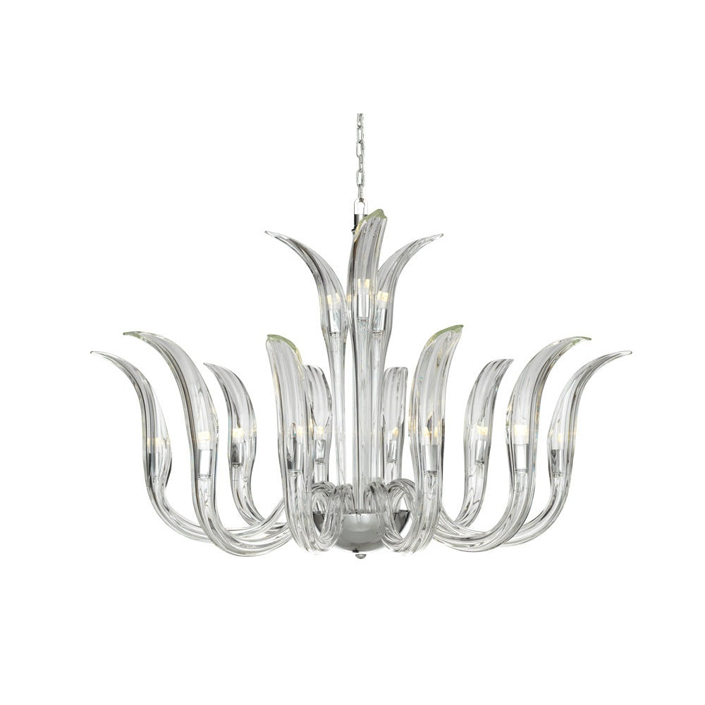 Metropolitan - N9313 - 13 Light Chandelier - Cisne - Polished Nickel
