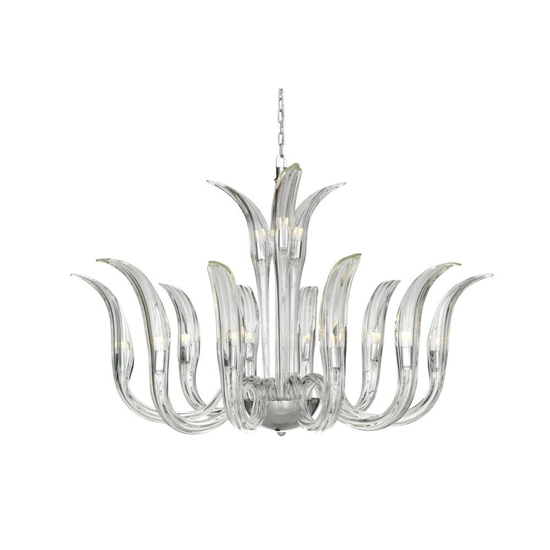 Metropolitan - N9313 - 13 Light Chandelier - Cisne - Polished Nickel