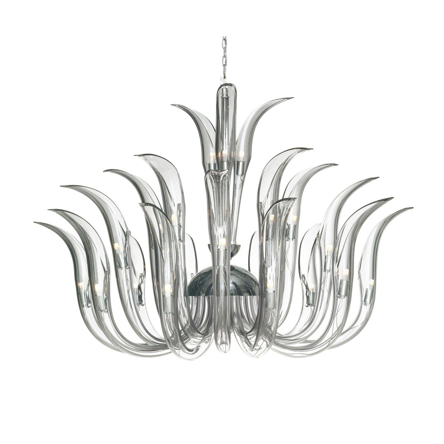Metropolitan - N9423 - 23 Light Chandelier - Cisne - Polished Nickel