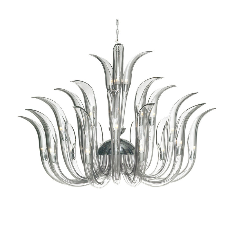 Metropolitan - N9423 - 23 Light Chandelier - Cisne - Polished Nickel