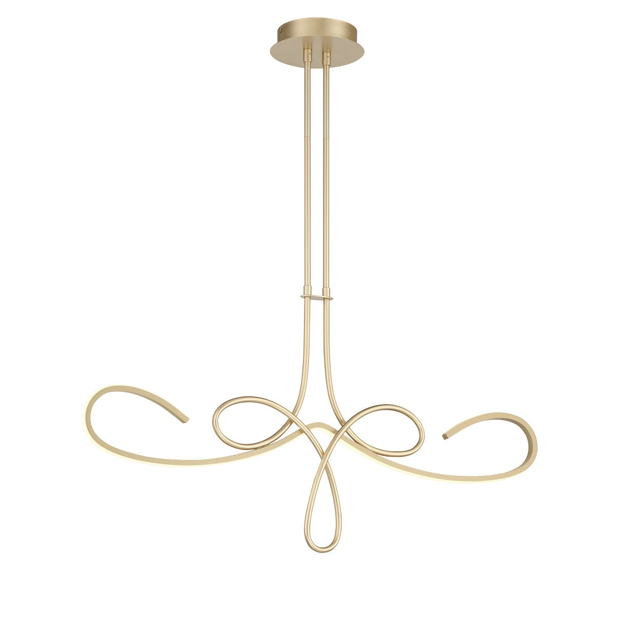 George Kovacs - P5435-697-L - LED Island Pendant - Astor - Soft Gold