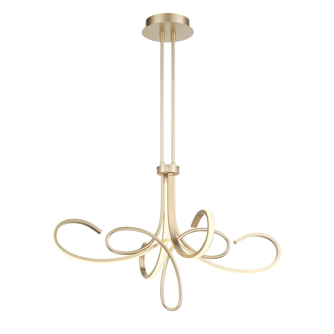 George Kovacs - P5436-697-L - LED Chandelier - Astor - Soft Gold