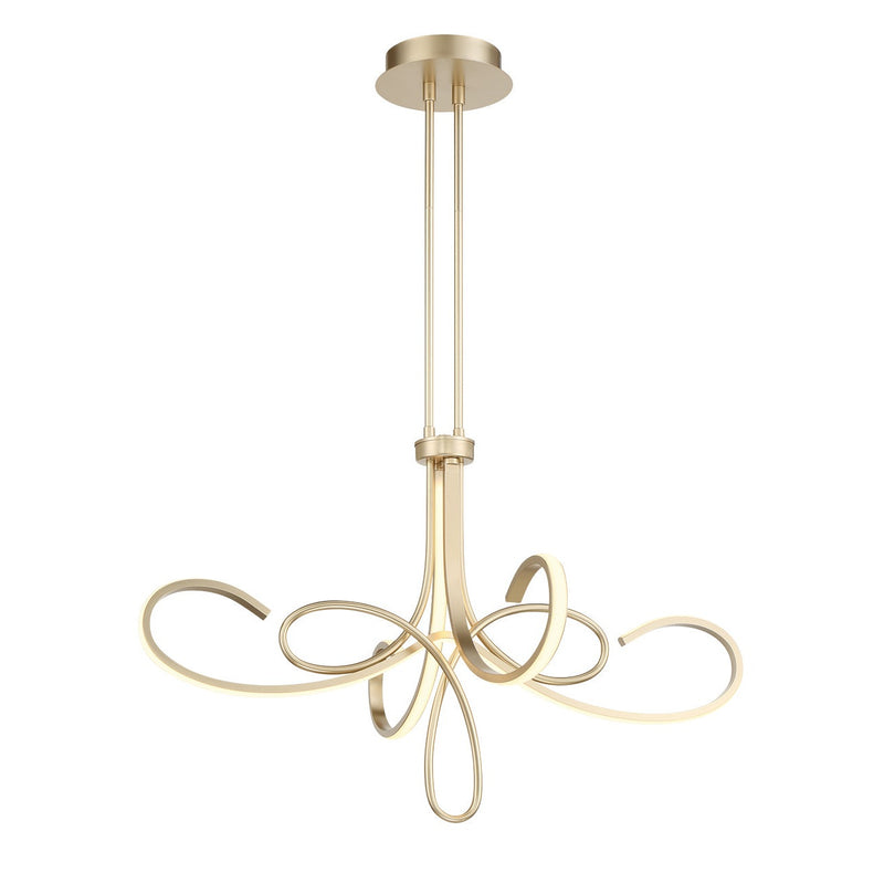 George Kovacs - P5436-697-L - LED Chandelier - Astor - Soft Gold
