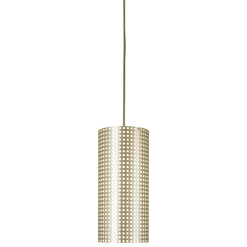 George Kovacs - P5746-695 - One Light Mini Pendant - Grid - Soft Rass