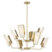 Minka-Lavery - 2678-695 - Eight Light Chandelier - Ricochet - Soft Brass