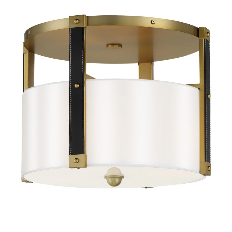 Minka-Lavery - 2784-695 - Four Light Semi Flush Mount - Chelsea - Soft Brass