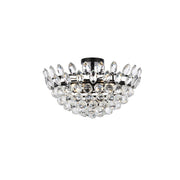 Elegant Lighting - 1105F20BK - Five Light Flush Mount - Emilia - Black