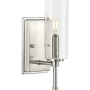 Progress Lighting - P300356-009 - One Light Bath Vanity - Elara - Brushed Nickel