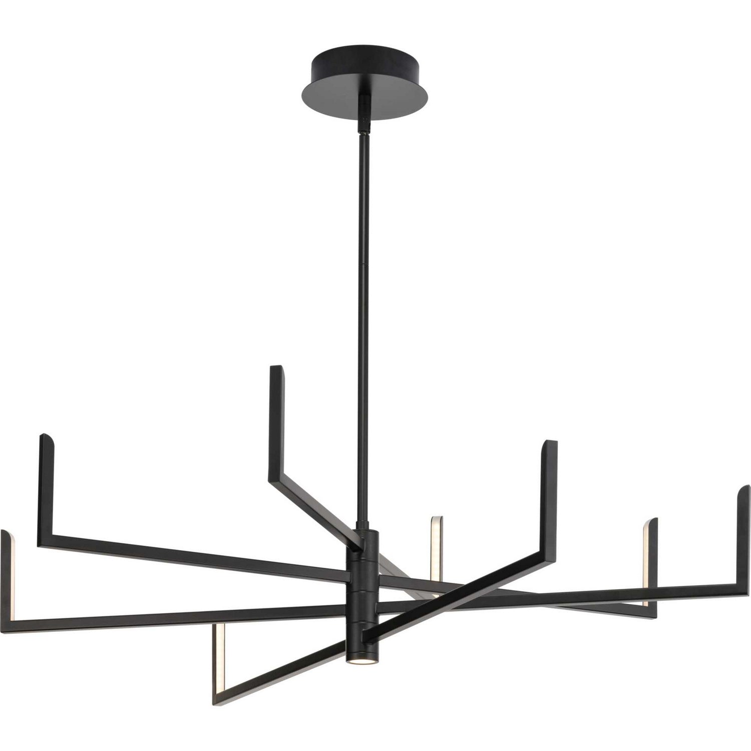Progress Lighting - P400261-031-30 - LED Chandelier - Pivot Led - Black