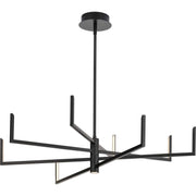 Progress Lighting - P400261-031-30 - LED Chandelier - Pivot Led - Black