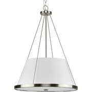 Progress Lighting - P500357-009 - Three Light Pendant - Saffert - Brushed Nickel