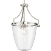 Progress Lighting - P500360-009 - One Light Pendant - Parkhurst - Brushed Nickel