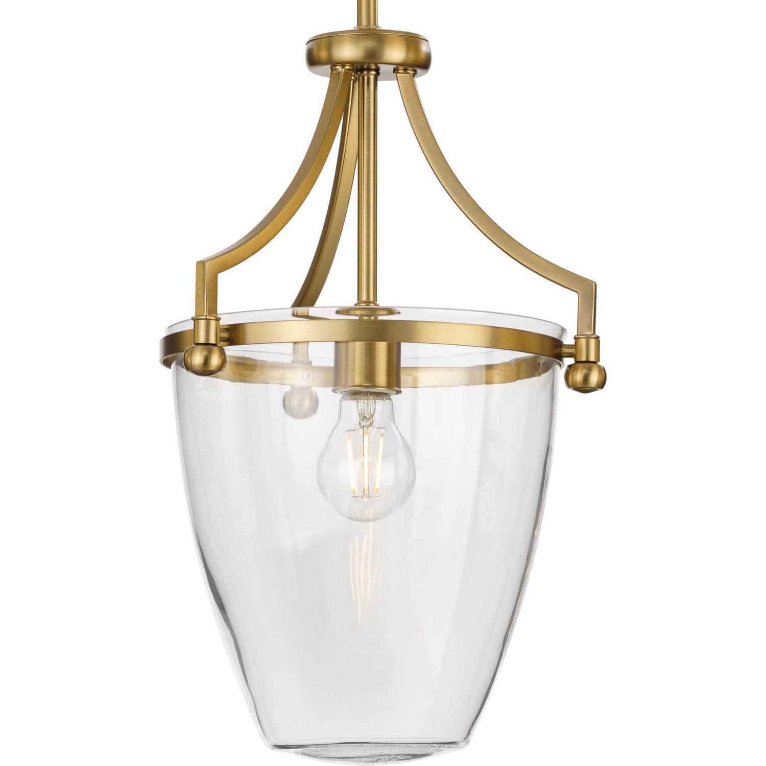 Progress Lighting - P500360-109 - One Light Pendant - Parkhurst - Brushed Bronze