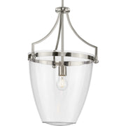 Progress Lighting - P500361-009 - One Light Pendant - Parkhurst - Brushed Nickel