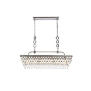 Elegant Lighting - 1219G40AS - Six Light Pendant - Nordic - Antique Silver