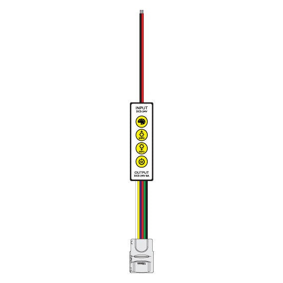 American Lighting - INLINE-RGBTW-CTRL - Controller - Inline Controller - Multi Color