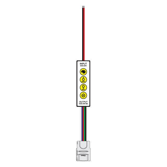 American Lighting - INLINE-RGBW-CTRL - Controller - Inline Controller - Multi Color